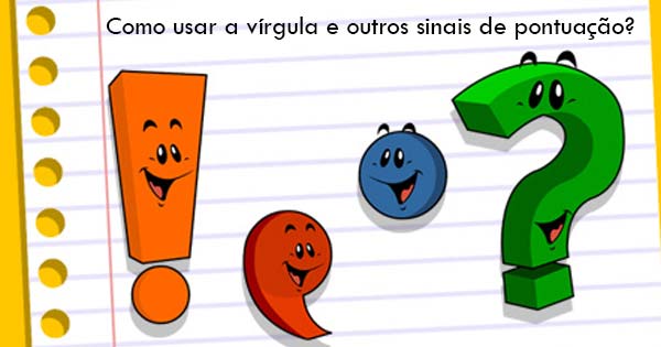 Plano de aula: Os sinais de pontuação