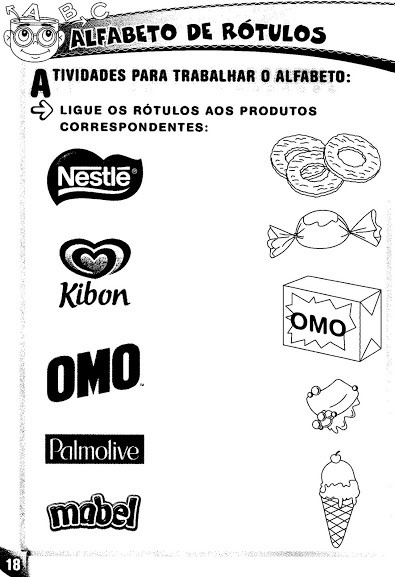 Atividades didáticas: rótulos de embalagens
