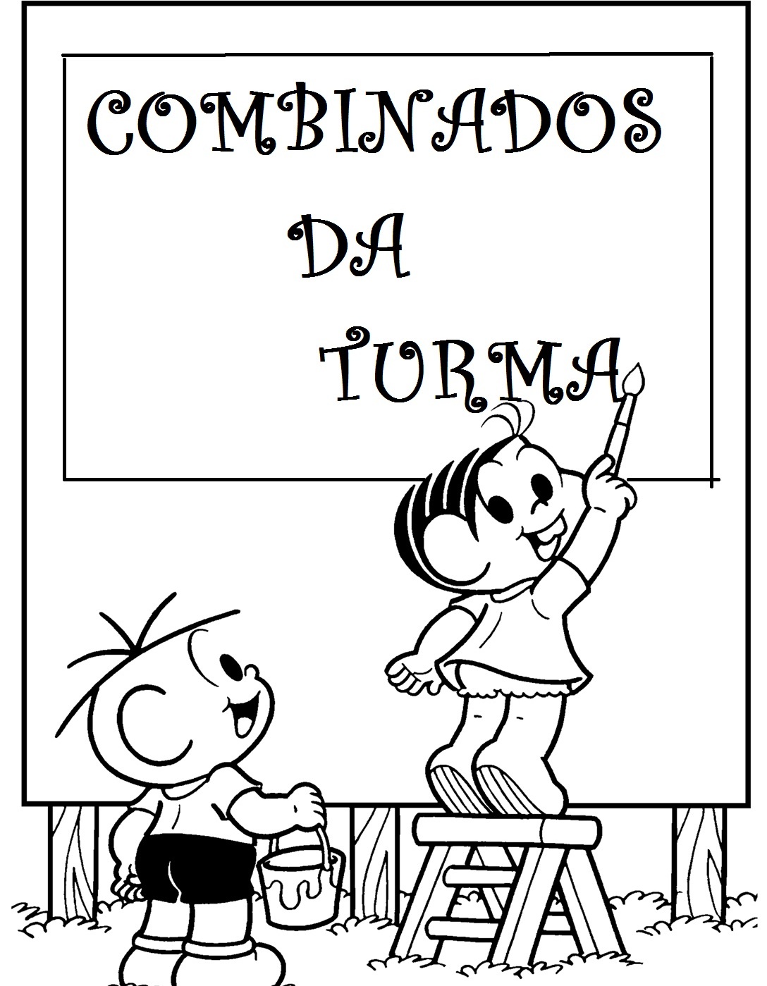 Combinados da turma da Mônica