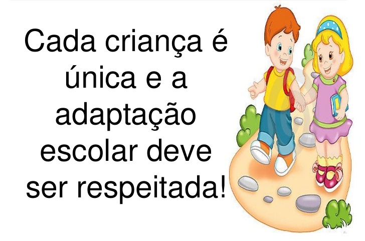 Atividades de adaptação na escola: crianças de 2 a 5 anos