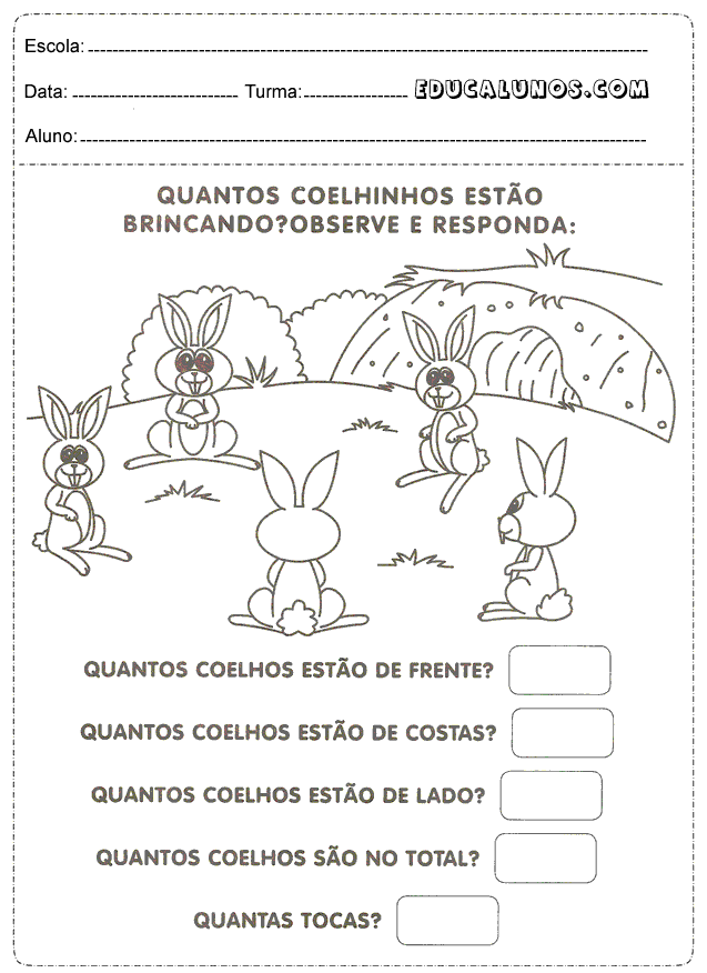Atividades para o Ensino Fundamental – Páscoa