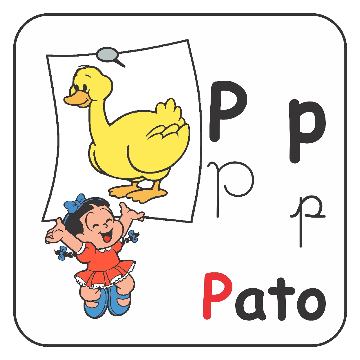 Letra P: Família silábica