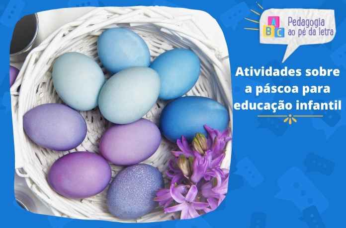 Atividades sobre a Páscoa para Educação Infantil