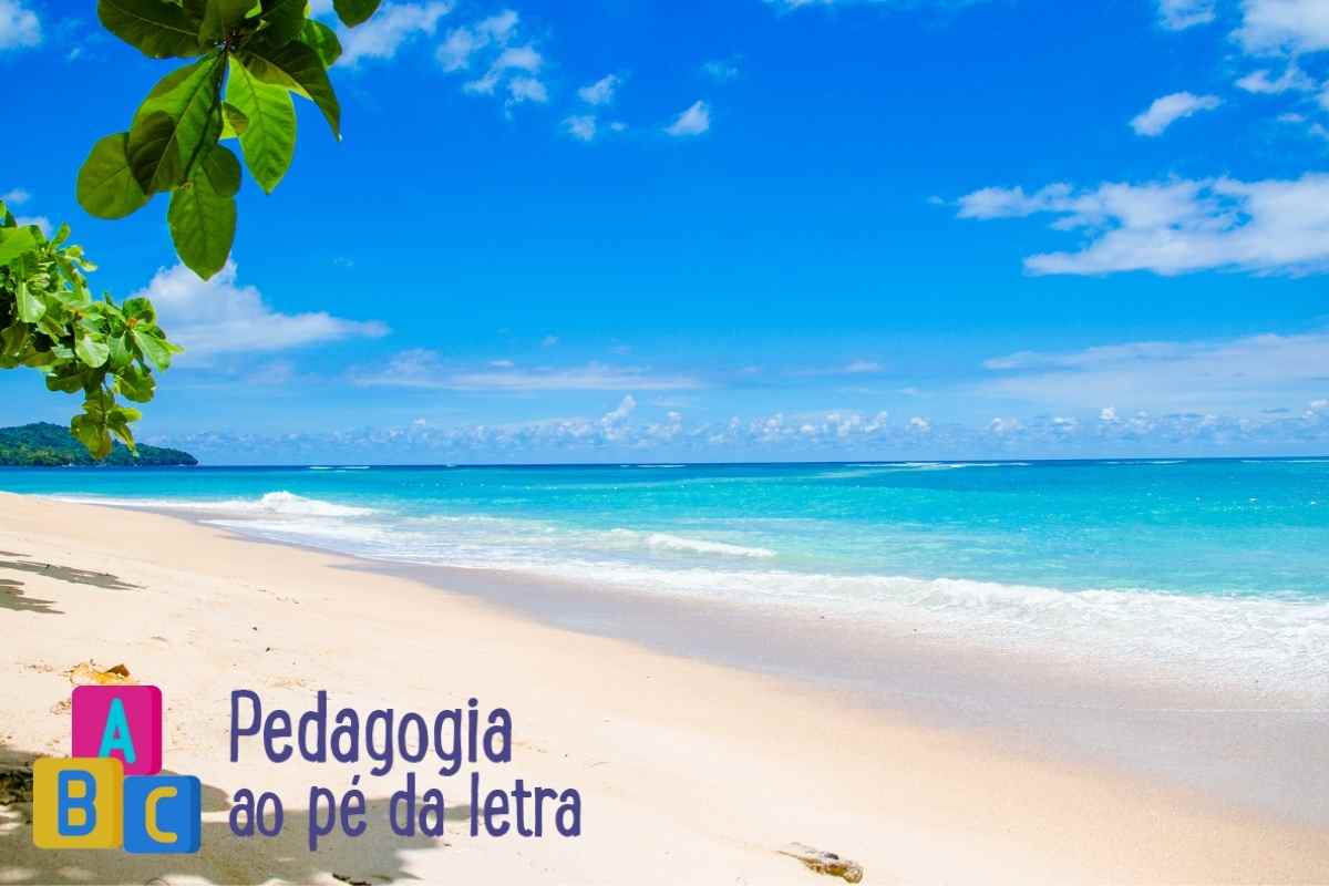 5 atividades sobre praia para Educação infantil
