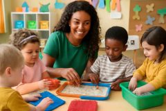 Como adaptar materiais pedagógicos sensoriais na educação infantil para inclusão