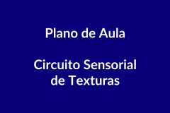 Plano de Aula BNCC – Circuito Sensorial de Texturas – Educação Infantil