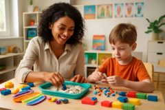 Materiais sensoriais para atenção sustentada em crianças com TDAH: guia prático para psicopedagogos