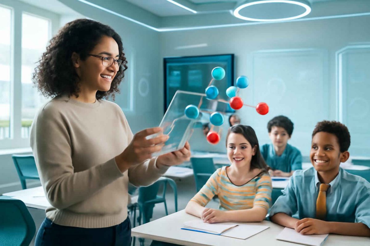 Como usar realidade aumentada em aulas de ciências: guia completo para educadores