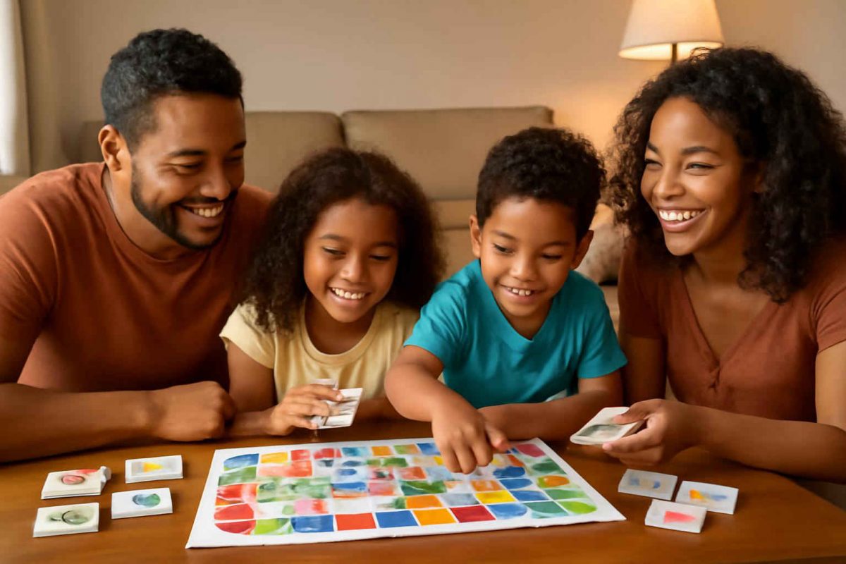 Como usar jogos de tabuleiro bilíngues para estimular o inglês em crianças