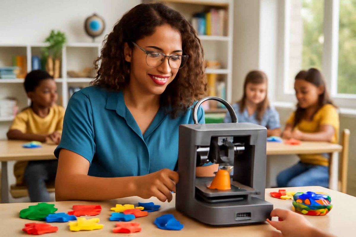 Materiais sensoriais com impressão 3D: guia para psicopedagogos